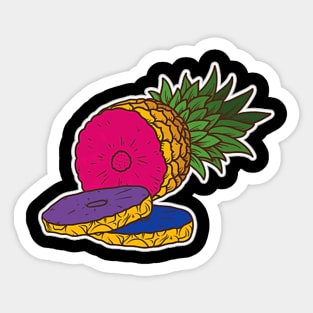 Pineapple LGBTQ Sticker